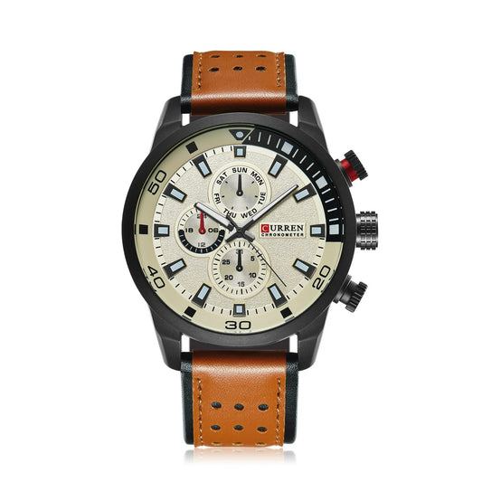 RELOJ CURREN 8250 CF CLARO