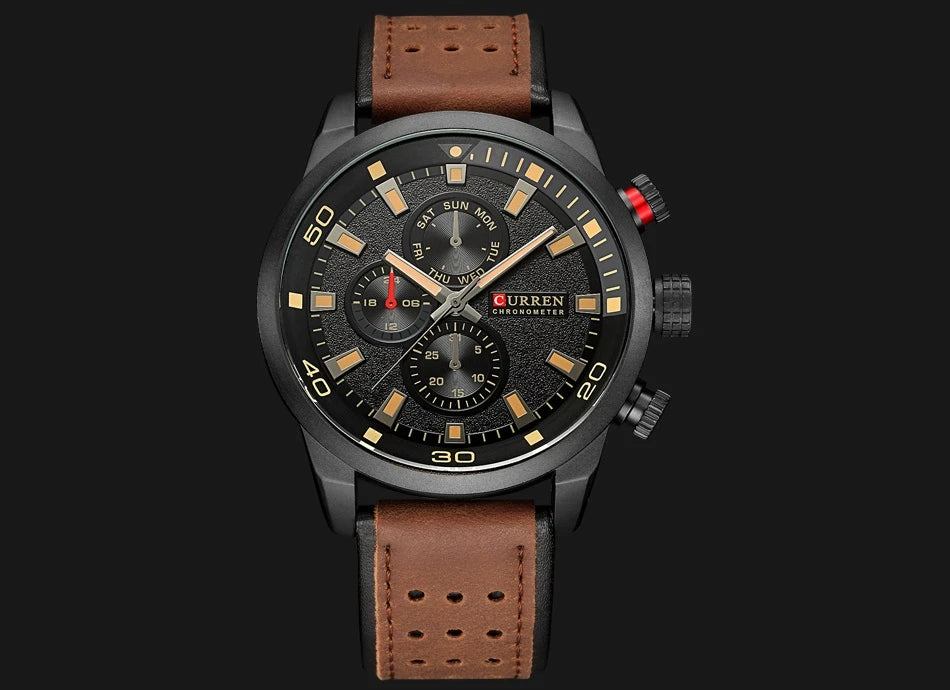 RELOJ CURREN 8250 CF OSCURO